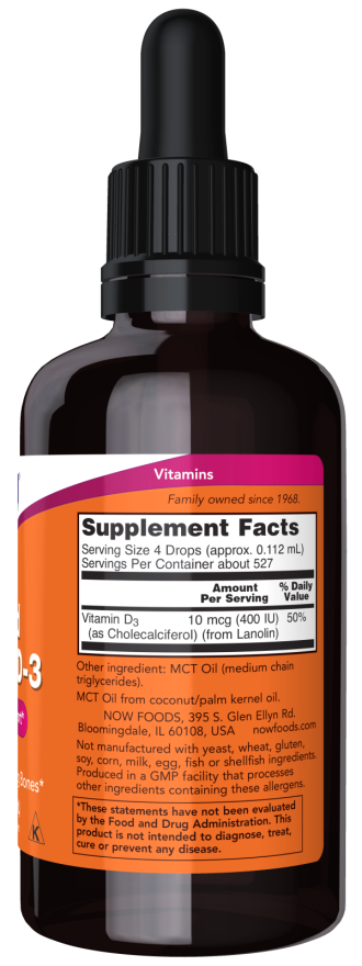 Vitamina D-3 Líquida ( 59 ml)