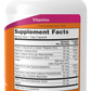 Vitamina B-50 mg, 250 Cápsulas Vegetarianas