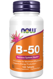 Vitamina B-50, 100 Tablets