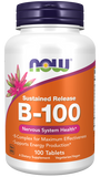 Vitamina B-100, Liberação Sustentada, 100 Tablets