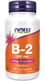 Vitamina B-2, 100 mg, 100 Cápsulas Vegetarianas