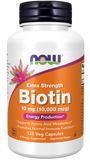 Biotina 10 mg (10.000 mcg), 120 Cápsulas Vegetarianas