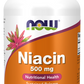 Niacina, 500 mg, 250 Tablets