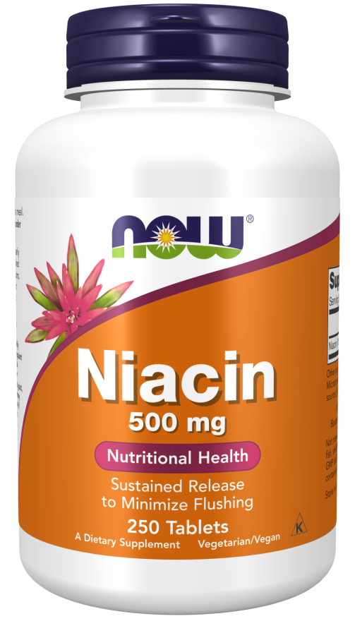 Niacina, 500 mg, 250 Tablets