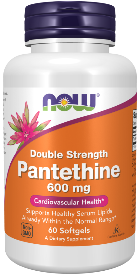 Pantetina, 600 mg, 60 Softgels