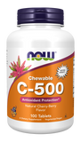 Vitamina C-500 Cereja, 100 Tablets