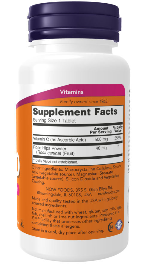 Vitamina C-500, 250 Tablets