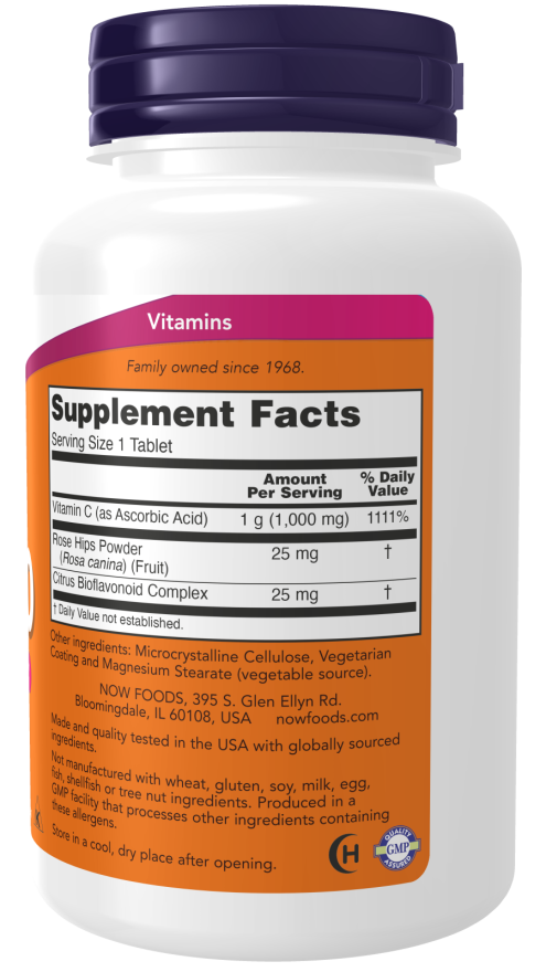 Vitamina C-1000, 100 Tablets