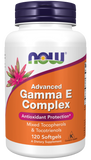 Complexo de Gama E, Advanced, 120 Cápsulas Softgels