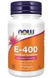 Vitamina E-400 com Tocoferóis Mistos, 50 Softgels