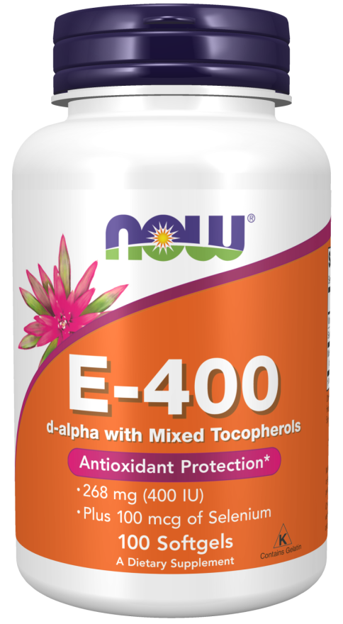 Vitamina E-400, 100 Softgels