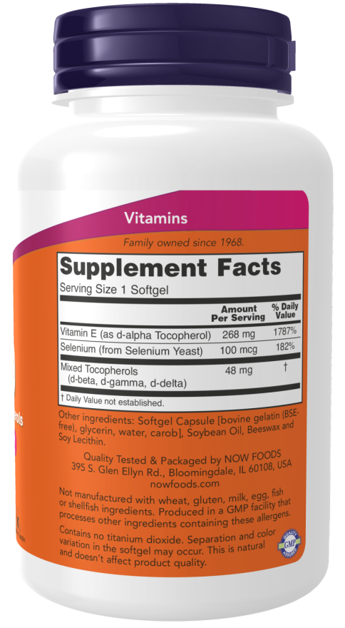 Vitamina E-400, 100 Softgels