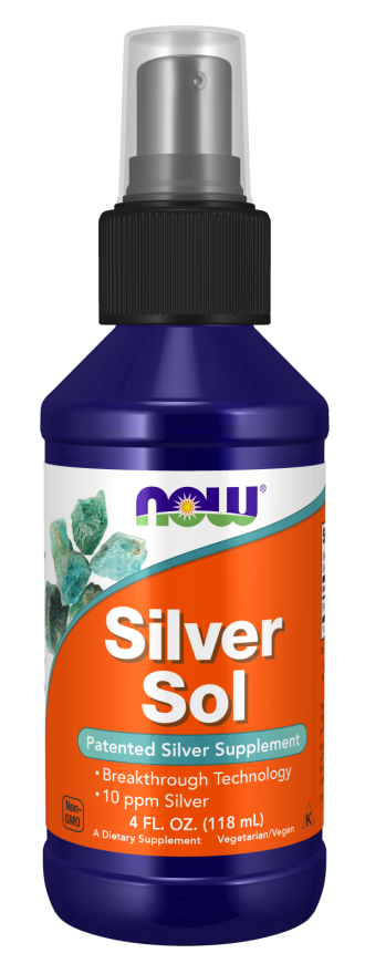 Silver Sol, Spray e Líquido, 118 ml