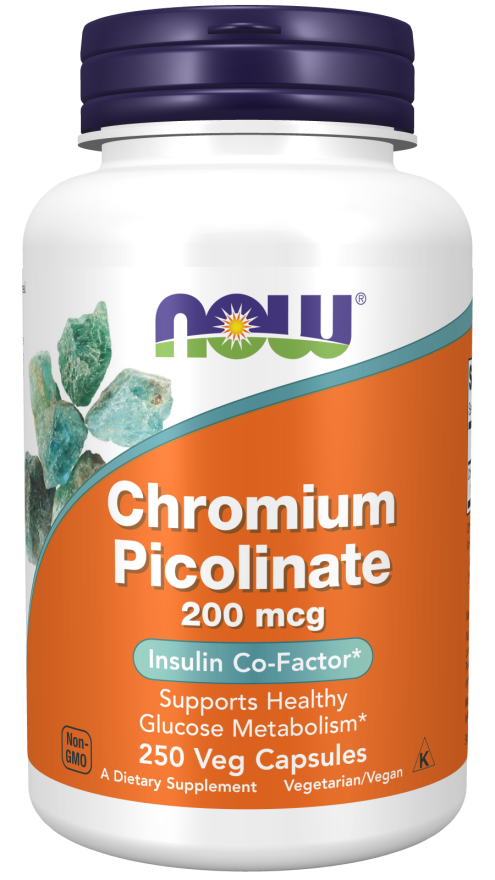 Chromium Picolinate, 200 mg, 250 Cápsulas Vegetarianas