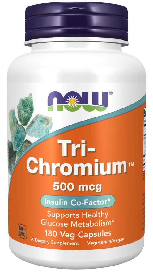 Tri-Chromium™, 500 mcg, 180 Cápsulas Vegetarianas de Canela