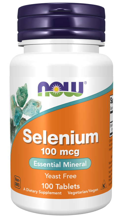 Selênio, 100 mcg, 100 Tablets