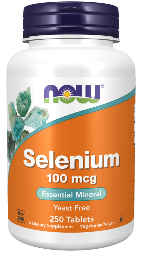 Selênio, 100 mcg, 250 Tablets