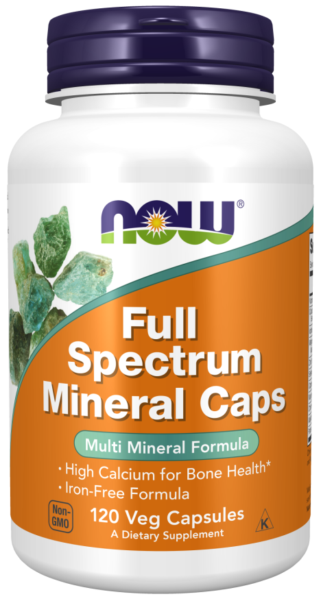 Full Spectrum Mineral Caps, 120 Cápsulas Vegetarianas