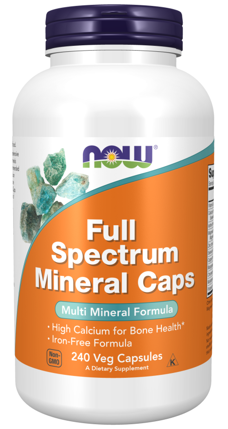 Full Spectrum Mineral Caps, 240 Cápsulas Vegetarianas