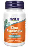 Picolinato de Zinco, 50 mg, 60 Cápsulas Vegetarianas