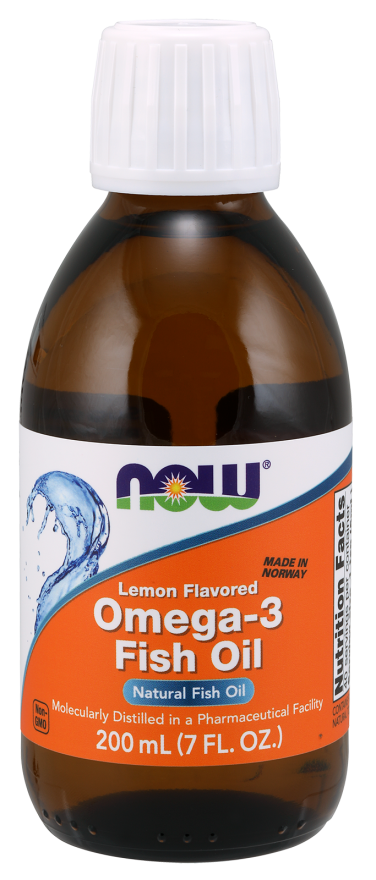Líquido de Óleo de Peixe Ômega- 3, ( 200 ml)