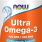 Ultra Ômega-3 (Gelatina Bovina), 180 Softgels
