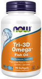 Tri-3D Ômega™ Óleo de Peixe, 90 Softgels