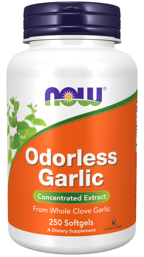 Odorless Garlic, 250 Softgels