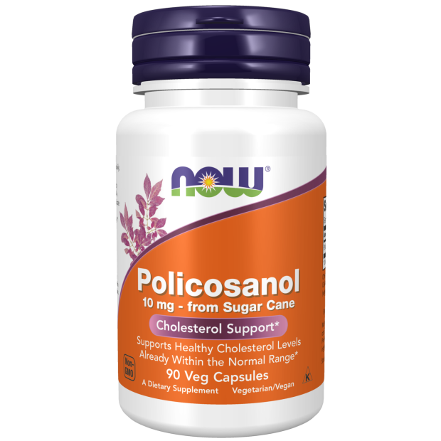 Policosanol, 10 mg, 90 Cápsulas Vegetarianas