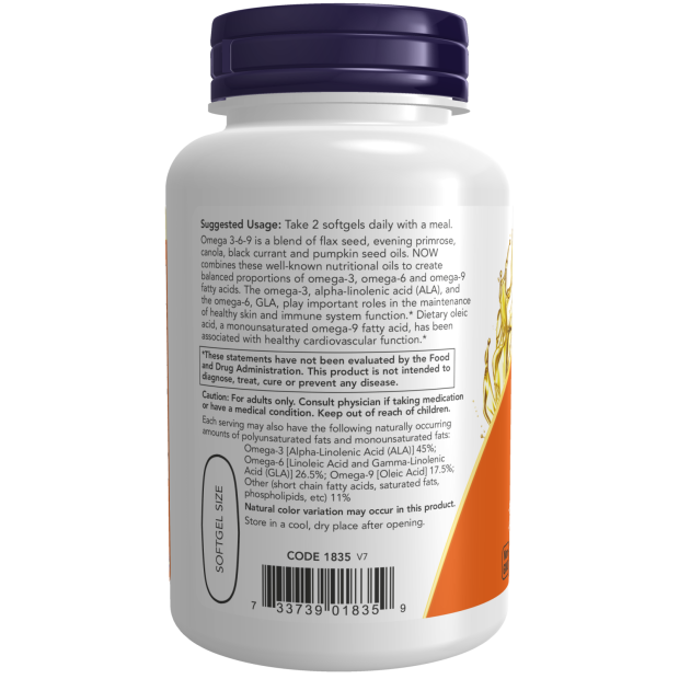 Ômega 3-6-9, 1000 mg, 250 Softgels