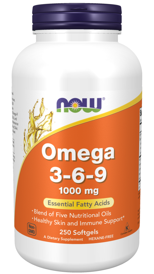 Ômega 3-6-9, 1000 mg, 250 Softgels