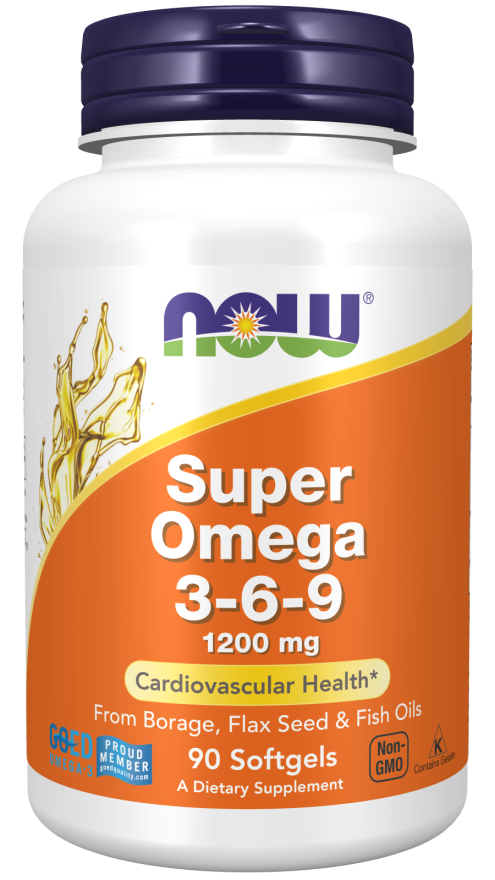 Super Ômega 3-6-9, 1200 mg, 90 Softgels