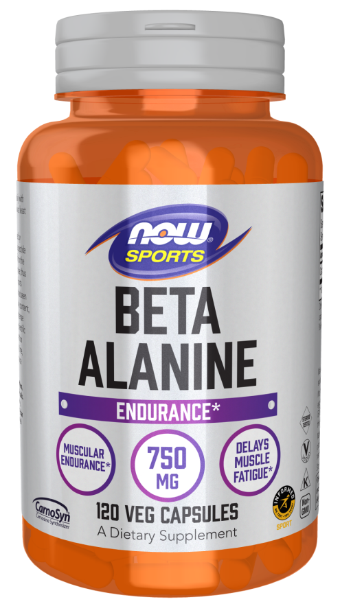 Vegetais Beta-Alanina, 750 mg, 120 Cápsulas