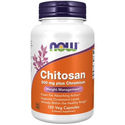 Quitosana, 500 mg, mais Cromo, 120 Cápsulas Vegetarianas