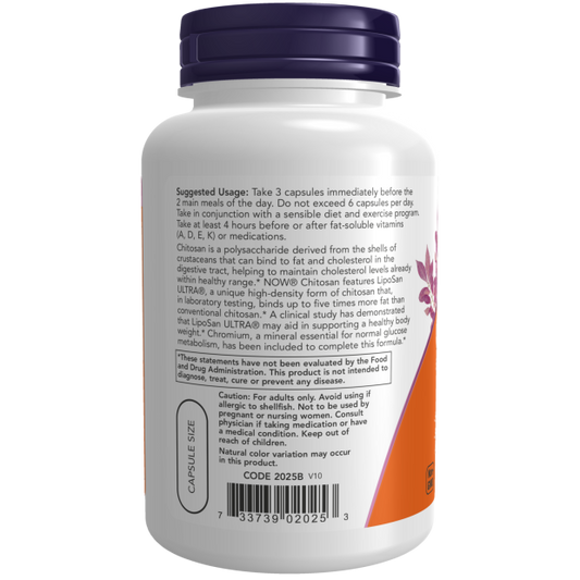 Quitosana, 500 mg, mais Cromo, 240 Cápsulas Vegetarianas