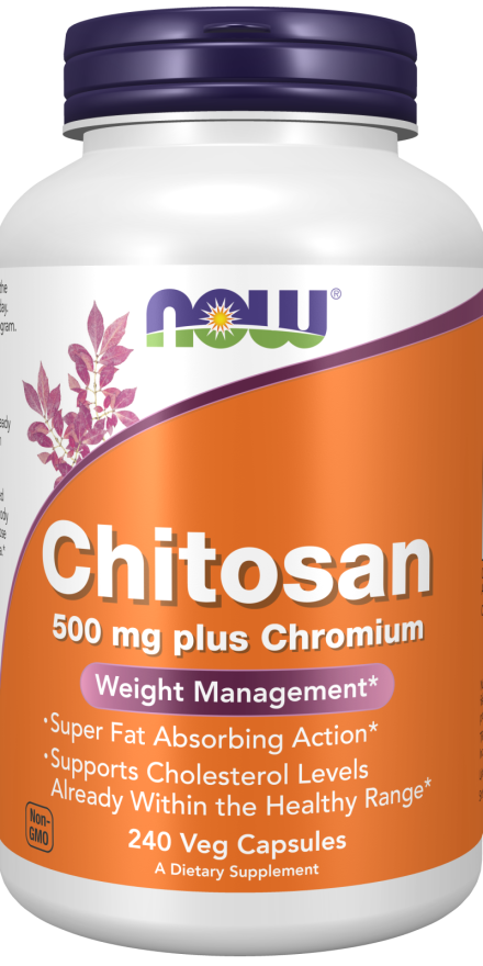 Quitosana, 500 mg, mais Cromo, 240 Cápsulas Vegetarianas