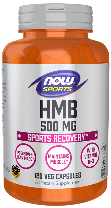 HMB, 500 mg, 120 Cápsulas Vegetarianas