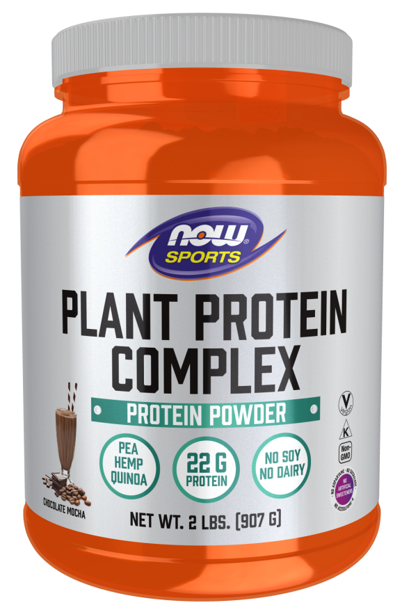 Complexo de Proteína Vegetal, Chocolate Mocha em Pó, (907 g)