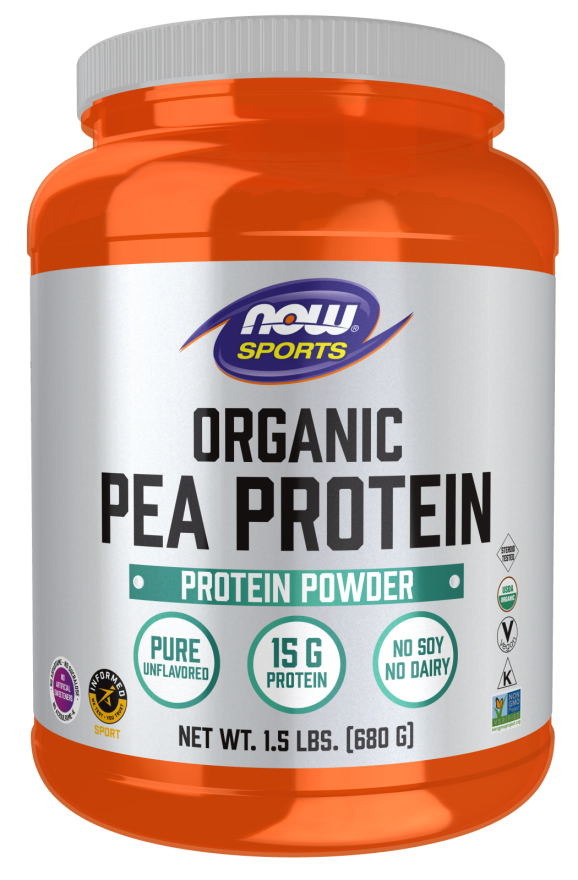 Proteína de Ervilha, Pó Orgânico, (680 g)