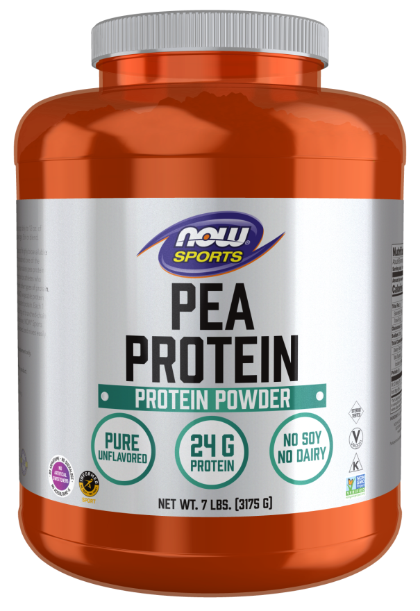 Proteína de Ervilha, Pó Puro sem Sabor, (3175 g)