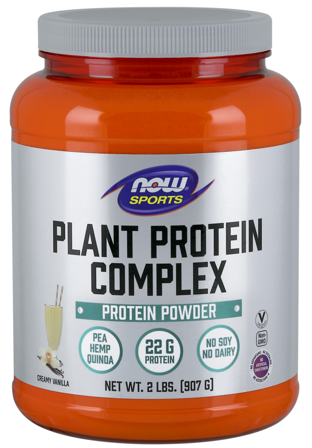 Complexo de Proteína Vegetal, Pó Cremoso de Baunilha, (907 g)