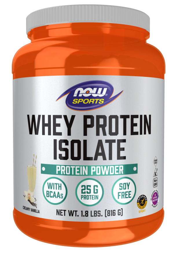 Proteína Whey Isolada, Pó Cremoso de Baunilha, (816 g)