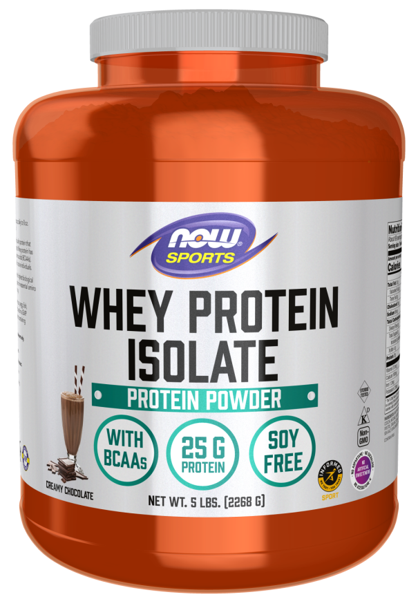 Whey Protein Isolado, Chocolate em Pó Cremoso, (2268 g)