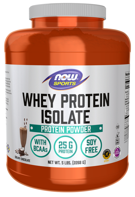 Whey Protein Isolado, Chocolate em Pó Cremoso, (2268 g)