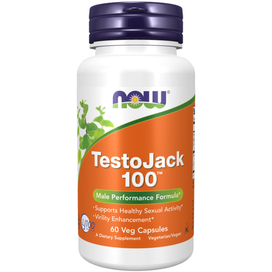 TestoJack 100™, 60 Cápsulas Vegetarianas