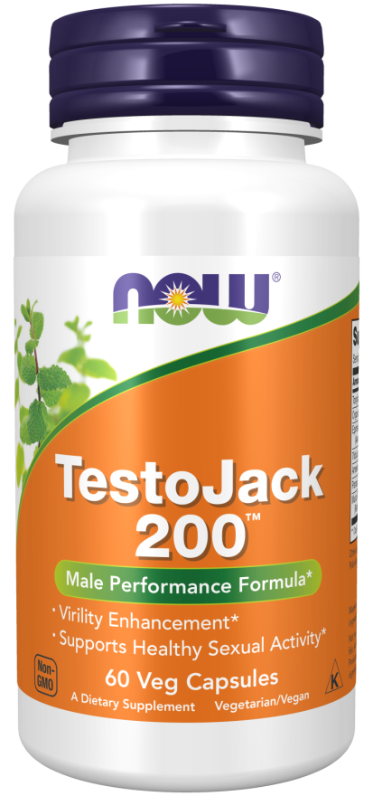 TestoJack 200™, 60 Cápsulas Vegetarianas