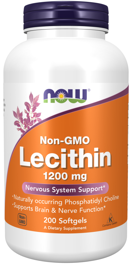 Lecitina, 1200 mg, 200 Softgels