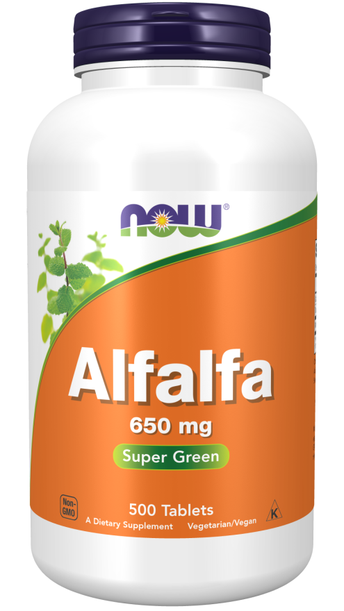 Alfafa 650 mg, 500 Tablets