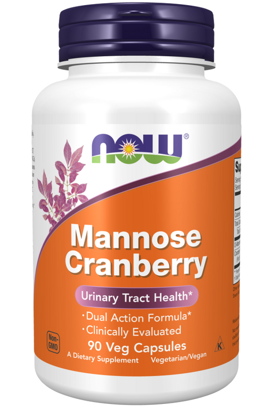 Mannose Cranberry, 90 Cápsulas Vagetarianas