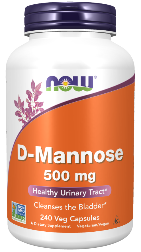 D-Manose, 500 mg, 240 Cápsulas Vegetarianas